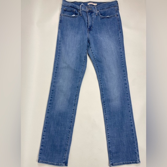 Abercrombie & Fitch The Mom High Rise Jeans - Blue Size 28 - Picture 1 of 11